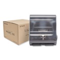 Paper Towel Holders | Morcon Paper VT1010 Valay 13.25 in. x 9 in. x 14.25 in. Towel Dispenser - Black image number 3