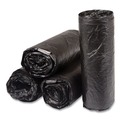 Trash Bags | Inteplast Group S243306K High-Density 16-gal. 6 Microns 24 in. x 33 in. Commercial Can Liners - Black (1000/Carton) image number 1
