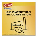 Cleaning & Janitorial Supplies | Glad 78563 ForceFlex 10.19 in. x 9.81 in. 13-Gal. Tall Kitchen Drawstring Trash Bags - Fresh Clean Scent Gray (3/Carton) image number 6