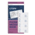 Office Jansan | TOPS 4002 Two-Part Carbonless 5 in. x 2.75 in. Spiralbound Message Book (400 Forms/Book) image number 2