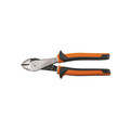 Pliers | Klein Tools 200028EINS Insulated 8 in. Slim Handle Diagonal Cutting Pliers image number 0