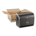 Labor Day Sale! Save $30 off $199! | Georgia Pacific Professional 54518 Pacific Blue Ultra 14.56 in. x 7.38 in. x 11.56 in. Mini Paper Towel Dispenser - Black (1/Carton) image number 6