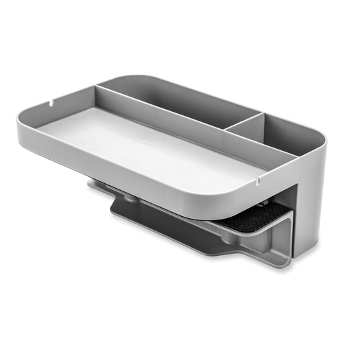 Bulk Savings Pricing 2 | Deflecto 400002 9 x 6.17 x 3.5 Standing Desk Organizer - Large/Gray image number 0