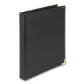 Office Jansan | Samsill 15130 11 in. x 8.5 in. 3 Rings 1 in. Capacity Classic Collection Ring Binder - Black image number 0