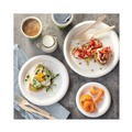 Cutlery | Pactiv Corp. MC500060001 EarthChoice Compostable Fiber-Blend 6 in. Bagasse Plate - Natural (1000/Carton) image number 4