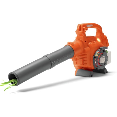 Toys | Husqvarna 589746402 125B Plastic Toy Leaf Blower with Light-Up Engine for Ages 3 and Up - Orange/Gray image number 0