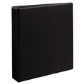 Office Jansan | Avery 09400 11 in. x 8.5 in. Sheet Size 1.5 in. Capacity 3 Rings Durable View Binder with DuraHinge and EZD Rings - Black image number 0