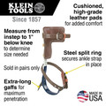 Safety Harnesses | Klein Tools CN1907AR 2-Piece 2-3/4 in. Gaff 15 in. - 19 in. Tree Climber Set image number 1