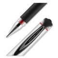  | uni-ball 65802 1 mm Bold Stick Red Ink 207 Impact Gel Pen - Silver/Black/Red Barrel (1-Dozen) image number 3