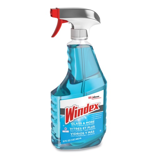 Office Jansan | Windex 00019800707651 32 oz Spray Bottle Ammonia-D Glass Cleaner - Fresh image number 0