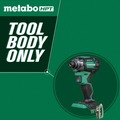 Impact Drivers | Metabo HPT WH18DCQ4M 18V MultiVolt Brushless Lithium-Ion Cordless Triple Hammer BOLT Impact Driver (Tool Only) image number 15