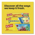 Food Wraps | Glad 70441 70 sq. ft. Foot Roll Press'n Seal Food Plastic Wrap (12/Carton) image number 10