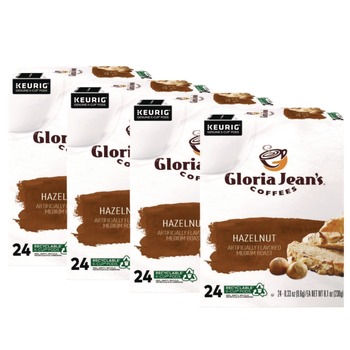 Gloria Jean's Coffee K-Cups - Hazelnut (96/Carton)
