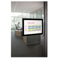 Floor Signs | Durable 491301 DURAFRAME 5.5 x 8.5 Sign Holder - Black Frame (2/Pack) image number 8