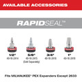 Expansion Tools | Milwaukee 2532-22 M12 FUEL Brushless Lithium-Ion Uponor ProPEX PEX-a Cordless Tubing Expander Kit (2 Ah) image number 7
