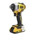 Impact Drivers | Dewalt DCF809D1 20V MAX ATOMIC Brushless Compact Lithium-Ion 1/4 in. Cordless Impact Drill Driver Kit (2 Ah) image number 3
