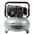 Portable Air Compressors | Factory Reconditioned Metabo HPT EC914SMR THE TANK 1.3 HP 6 Gallon Portable Pancake Air Compressor image number 0