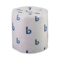Cleaning & Janitorial Supplies | Boardwalk B6150 2-Ply Septic Safe 156.25 ft. Roll Length Toilet Tissue - White (96/Carton) image number 1