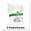 Cleaning Cloths | Clorox Healthcare 30827 12 in. x 11 in. Hydrogen Peroxide Cleaner Disinfectant Wipes - Unscented White (2/Carton) image number 3