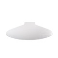 Cleaning & Janitorial Supplies | Deflecto CM14002K SuperMat Frequent Use Medium Pile Carpet L-Shape 60 in. x 66 in. Chair Mat - Clear image number 3