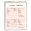 Office Jansan | C-Line 80912 9 in. x 11 in. Top Load Vinyl Shop Ticket Holders with 50-Sheet Capacity - Clear (50/Box) image number 5