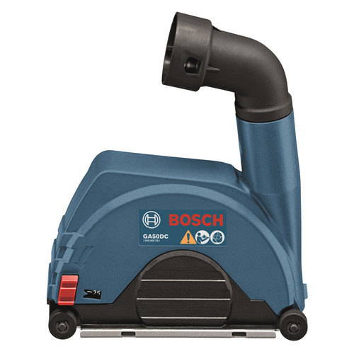 Dust Extraction Attachments | Bosch GA50DC 4-1/2 in. to 5 in. Small Angle Grinder Dust Collection Attachment image number 0