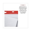 Office Jansan | Universal UNV45602 27 in. x 34 in. Renewable Resource Sugarcane Based Easel Pads - Ruled, White (50 Sheets/Pad, 2 Pads/Carton) image number 2