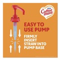 Food Service | Coffee-Mate 12536266 50.7 oz. Liquid Creamer Pump Bottle - Caramel (2/Carton) image number 8