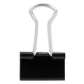  | Universal UNV10199VP Mini Binder Clips in Zip-Seal Bag - Black/Silver (144/Pack) image number 5