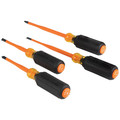 Screwdrivers | Klein Tools 33734INS 1000V Slim Tip Insulated Screwdriver Set (4-Piece) image number 1