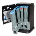Tabletop and Serveware | Dixie DUSSTDSP3MINI 13.15 x 31.03 x 17.5 Tri-Tower Mini Dispenser - Black/Gray image number 3