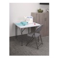Office Furniture & Lighting | Iceberg 64037 Rough n Ready 18 in. Seat Height Commercial Folding Chair Supports Up to 350 lb - Charcoal Seat/Back/Charcoal Base (4/Pack) image number 4