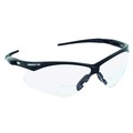 Eye Protection | Ansell 28618 plus1.0 Diopter Strength V60 Nemesis Rx Reader Safety Glasses - Black Frame, Clear Lens image number 0