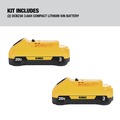 Batteries | Factory Reconditioned Dewalt DCB230-2R (2/Pack) 20V MAX 3 Ah Lithium-Ion Batteries image number 6