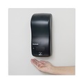 New Year New Savings! Save $25 off $150 | Boardwalk SH900SBBW 5.5 in. x 4 in. x 12 in. 900 mL Bulk Fill Soap Dispenser - Black image number 6