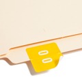 Office Jansan | Smead 67420 1.5 in. x 1.5 in. "0-in End Tab File Folder Label - Yellow (250/Roll) image number 2