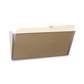 Office Furniture & Lighting | Storex 70213U06C 13 in. x 4 in. x 7 in. Letter Size Wall File - Clear image number 2