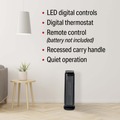 Portable Heaters | Vision Air 1VAHCT23 1500/900 Watts 23 in. Oscillating Digital Ceramic Tower Heater image number 5