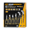 GearWrench 82204C 6-Piece Mixed Dual Material Pliers Set image number 2