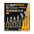 Power Tool Gift Guide | GearWrench 82204C 6-Piece Mixed Dual Material Pliers Set image number 2