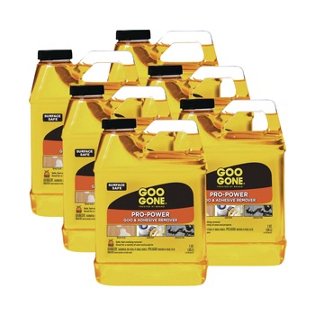 Goo Gone 2112CT 1 qt Bottle Pro-Power Cleaner - Citrus Scent (6/Carton)