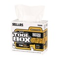 Cleaning & Disinfecting Wipes | Sellars 78200 1-Ply 8.27 x 16.5 TOOLBOX WaterWeave T700 Wipers - White (8/Carton) image number 0