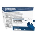 Disposable Gloves | Ammex GPLHD88100 11.6 in. Long 13 mil Powder-Free Latex Exam Gloves - X-Large/Blue (500/Carton) image number 5