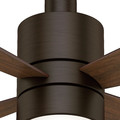 Ceiling Fans | Casablanca 59069 Bullet 54 in. Contemporary Brushed Cocoa Burnt Walnut Indoor Ceiling Fan image number 6