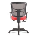 Office Chairs | Alera ALEEL42BME30B 17.9 in. to 21.8 in. Seat Height Elusion Series Mesh Mid-Back Swivel/Tilt Chair Supports Up to 275 lbs. - Red image number 9