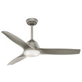 Ceiling Fans | Casablanca 59152 Wisp 52 in. Pewter Indoor Ceiling Fan with Light and Remote image number 0