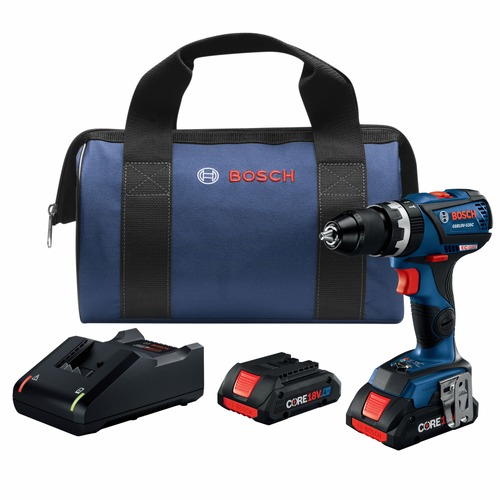 Hammer Drills | Bosch GSB18V-535CB25 18V EC Brushless Connected-Ready Lithium-Ion 1/2 in. Cordless Hammer Drill Driver Kit with 2 Batteries (4 Ah) image number 0