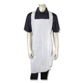 Food Service | AmerCareRoyal RPA20HW 28 in. x 46 in. 1.77 mil Heavyweight Poly Aprons - One Size Fits All, White (500/Carton) image number 0