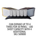 | Durable 554200 10 in. x 5.63 in. x 13.88 in. 10 Panels SHERPA Desk Reference System - Assorted Borders image number 9