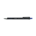 Office Jansan | Universal UNV15521 0.7 mm Retractable Fine Ballpoint Pen - Blue (1 Dozen) image number 2
